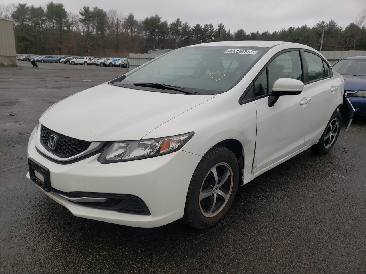 Photo 2 from auction – 2015 HONDA CIVIC SE with VIN 19XFB2F79FE224338