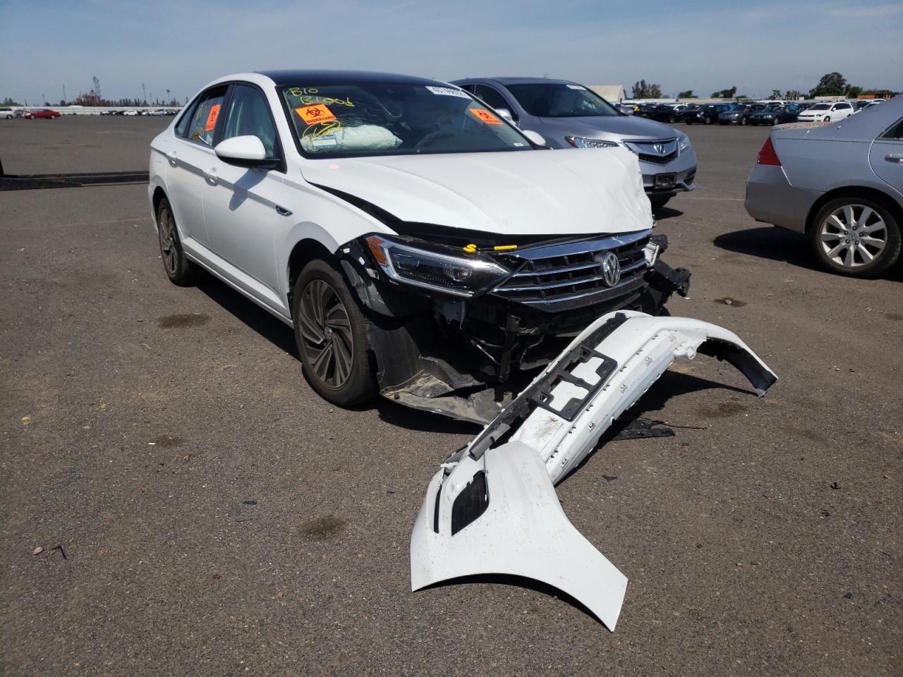 VOLKSWAGEN JETTA SEL 2020 with VIN 3VWEB7BU8LM073768 - Photo from auction