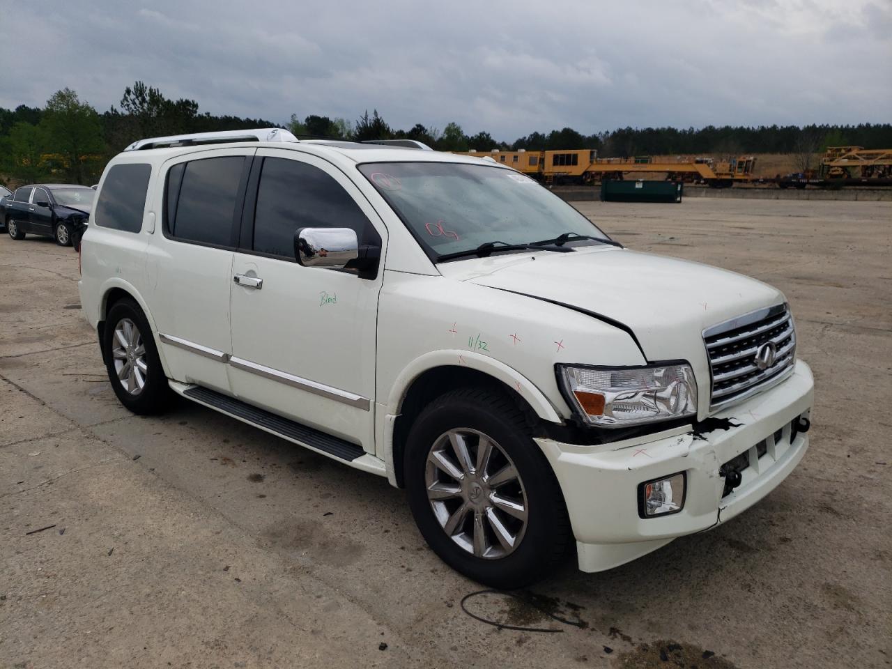 INFINITI QX56 2008 with VIN 5N3AA08C98N902292 - Photo from auction
