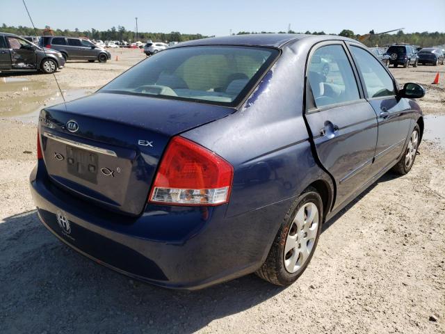 Photo 4 from auction – 2009 KIA SPECTRA EX with VIN KNAFE221095632104