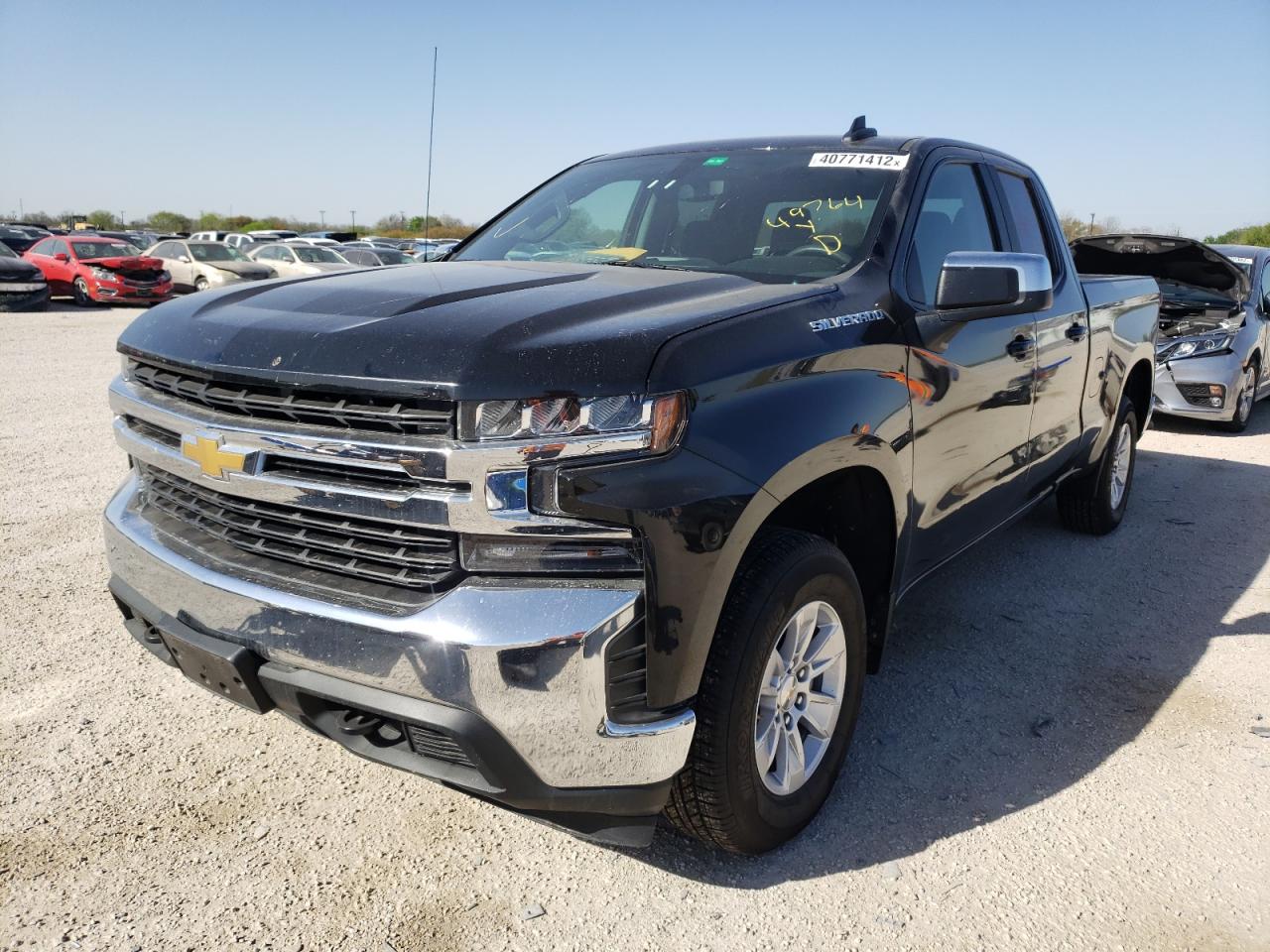 Photo 2 from auction – 2020 CHEVROLET SILVERADO with VIN 1GCRYDED5LZ237411