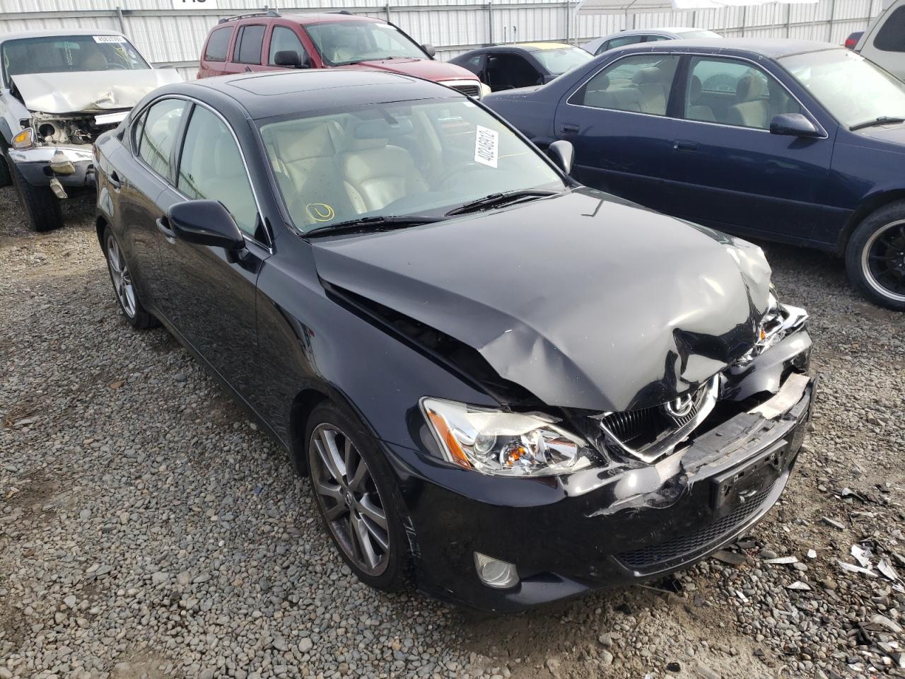 LEXUS IS 250 2008 with VIN JTHBK262282077099 - Photo from auction