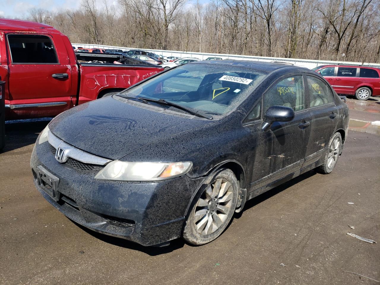 Photo 2 from auction – 2011 HONDA CIVIC EXL with VIN 2HGFA1F98BH508915