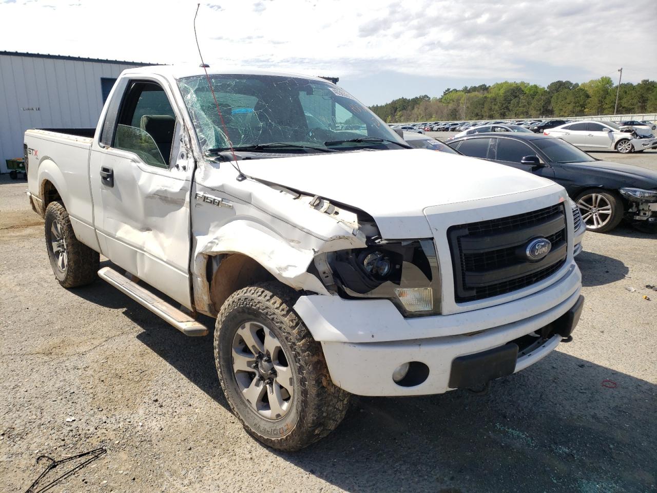 FORD F150 2013 with VIN 1FTMF1EM8DFA27046 - Photo from auction
