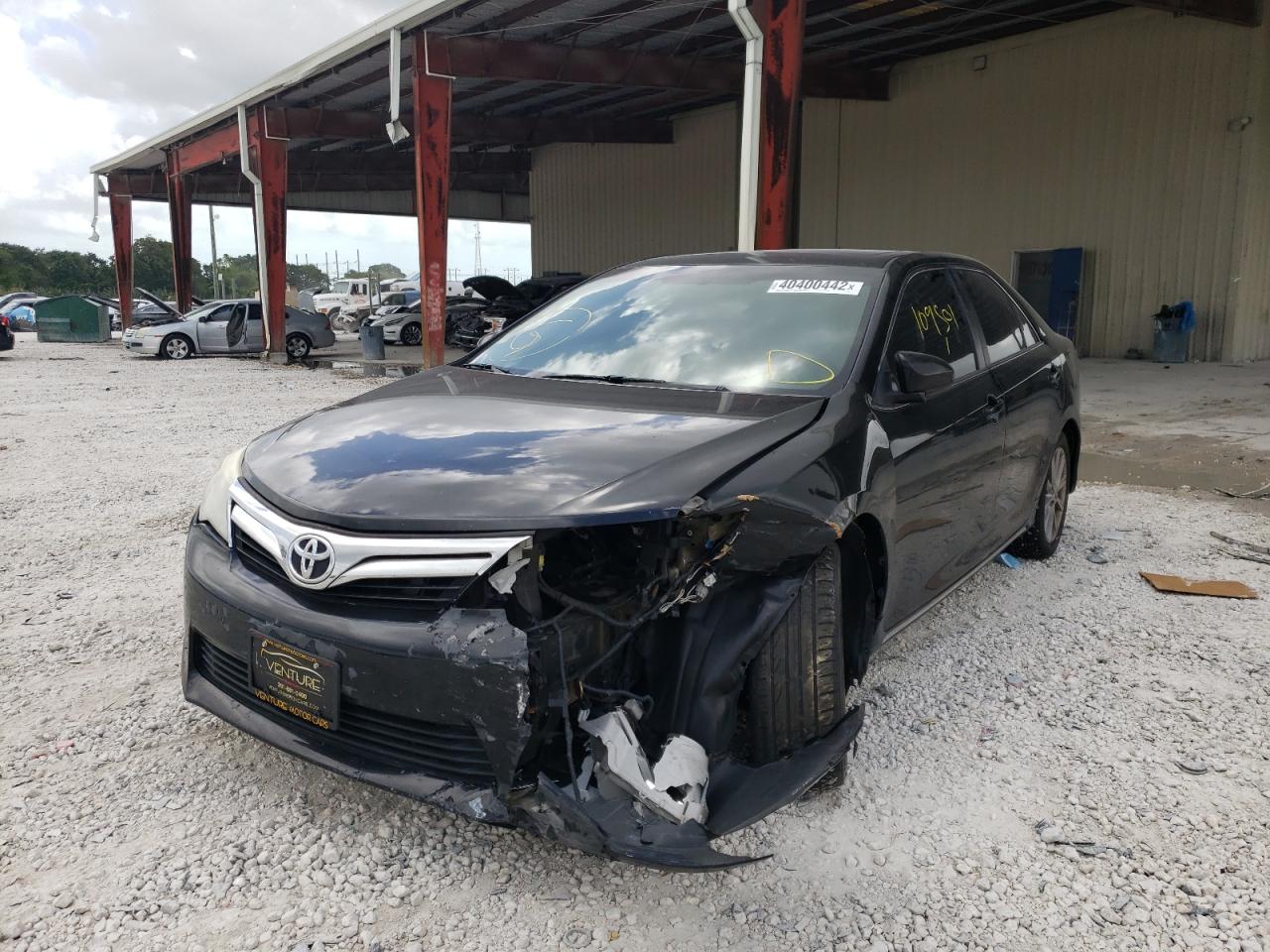 Photo 2 from auction – 2012 TOYOTA CAMRY BASE with VIN 4T4BF1FK9CR206681