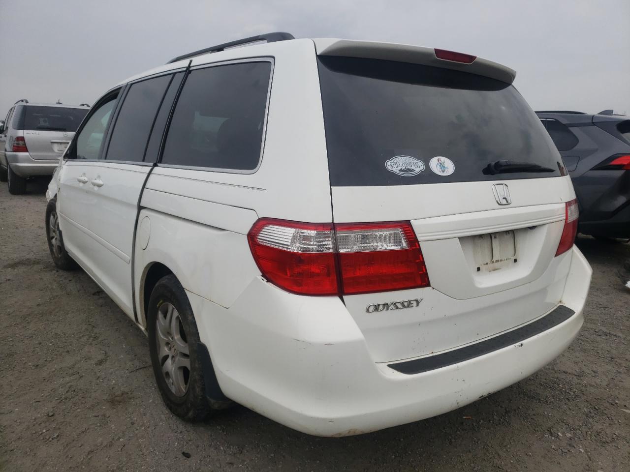 Photo 3 from auction – 2007 HONDA ODYSSEY EX with VIN 5FNRL387X7B417946
