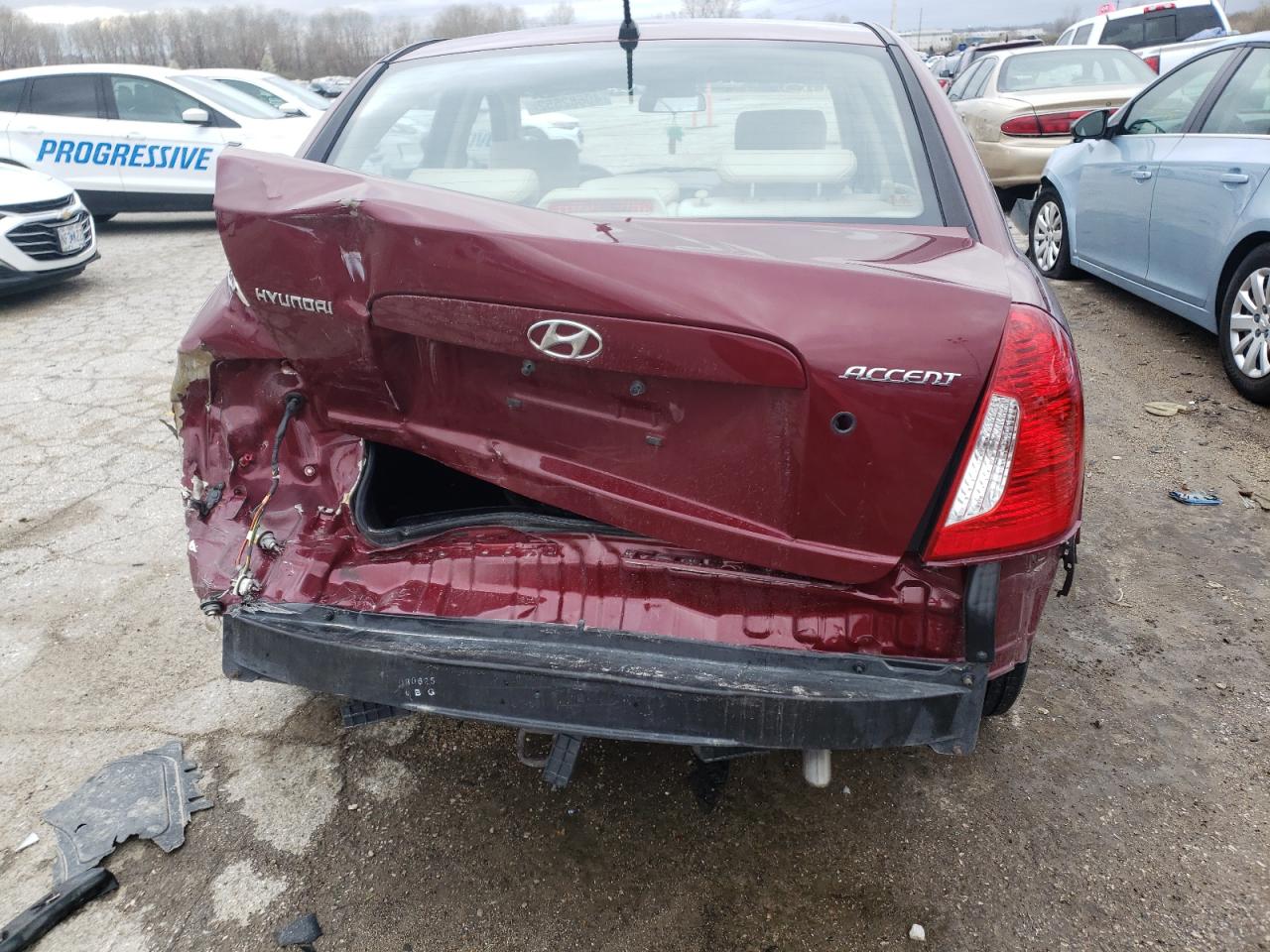 Photo 9 from auction – 2009 HYUNDAI ACCENT GLS with VIN KMHCN46C19U284148