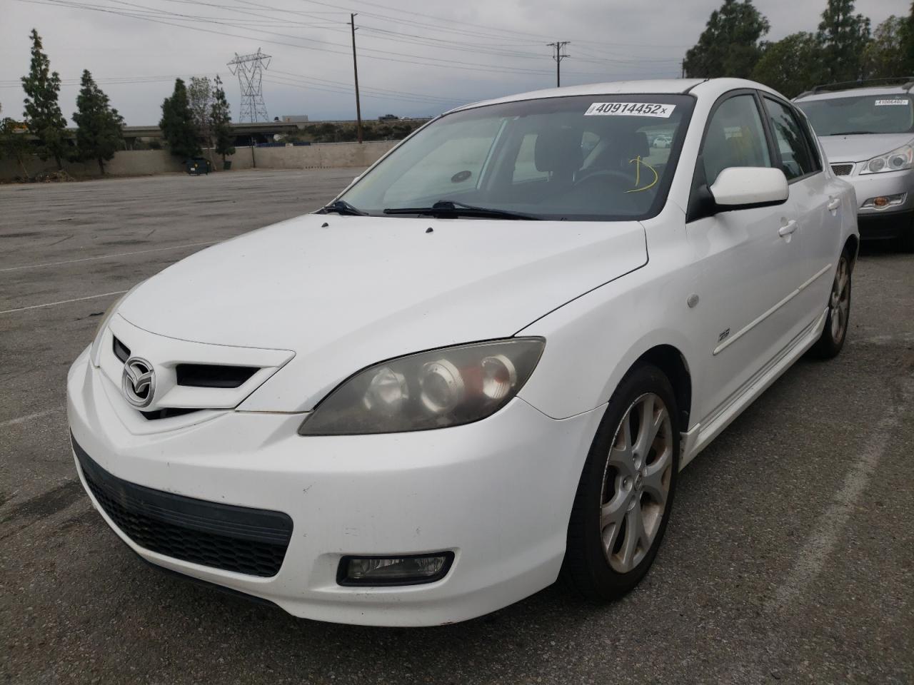 Photo 2 from auction – 2008 MAZDA 3 HATCHBAC with VIN JM1BK343X81793211
