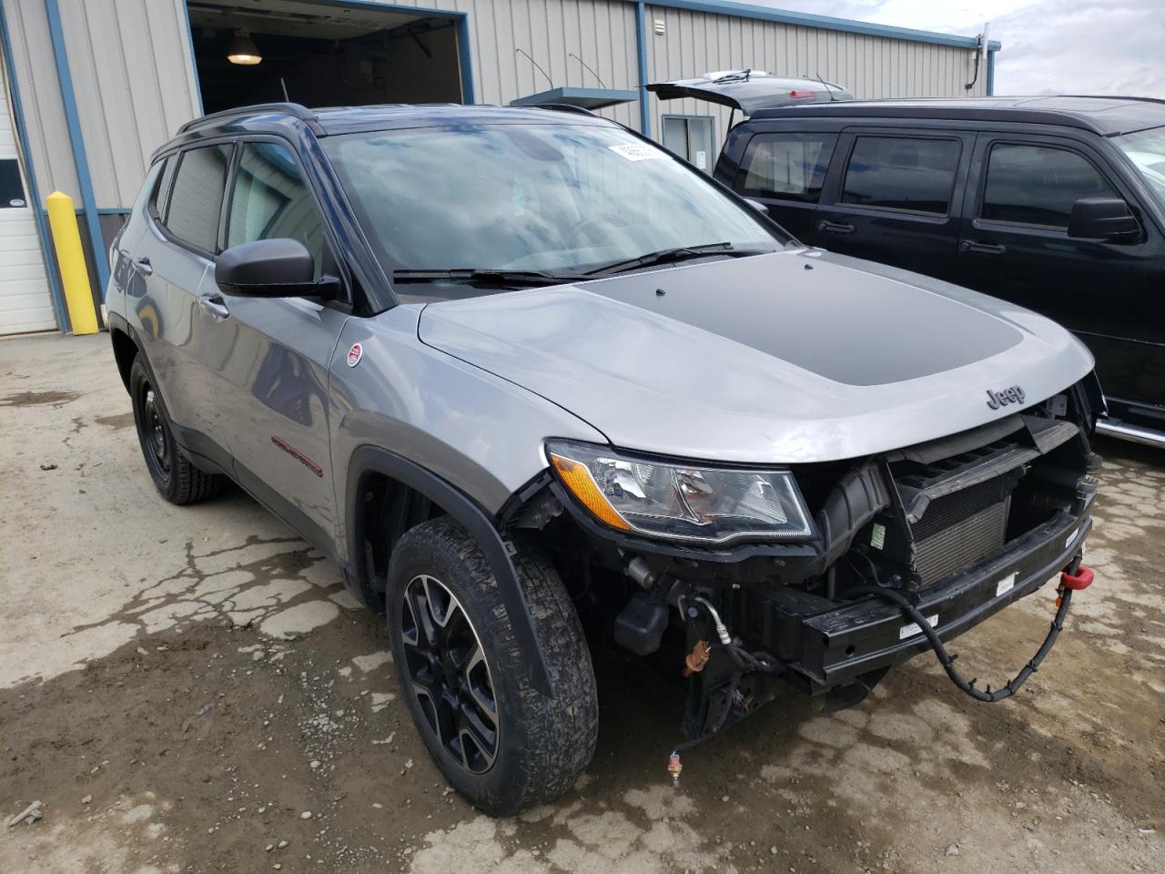 JEEP COMPASS TR 2020 with VIN 3C4NJDDB6LT122231 - Photo from auction