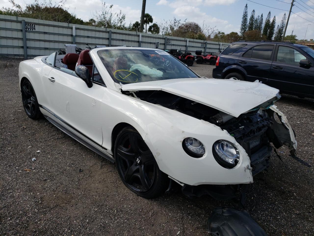 BENTLEY CONTINENTA 2013 with VIN SCBGR3ZA6DC080932 - Photo from auction