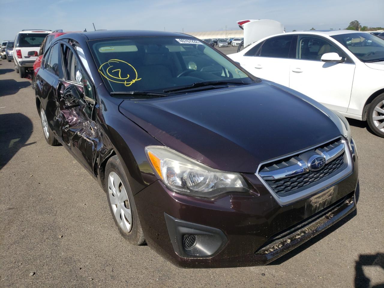 SUBARU IMPREZA 2013 with VIN JF1GPAA63DH819407 - Photo from auction