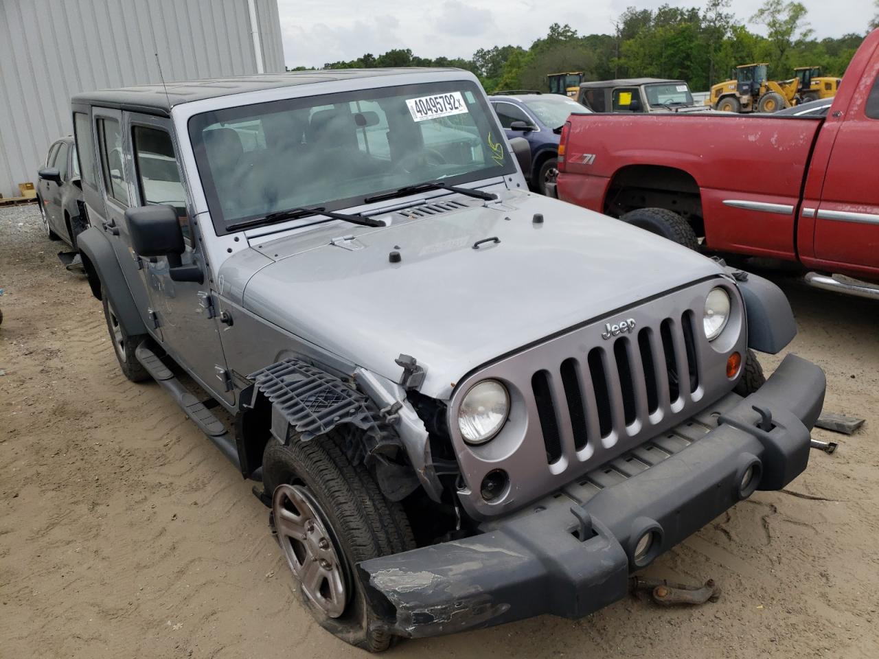 JEEP WRANGLER U 2013 with VIN 1C4BJWDG3DL681372 - Photo from auction