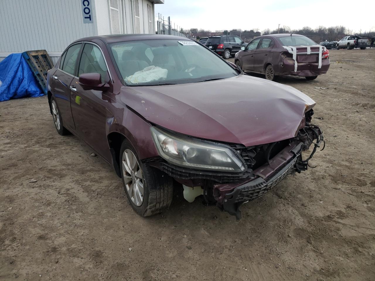 HONDA ACCORD EX 2014 with VIN 1HGCR2F72EA203882 - Photo from auction