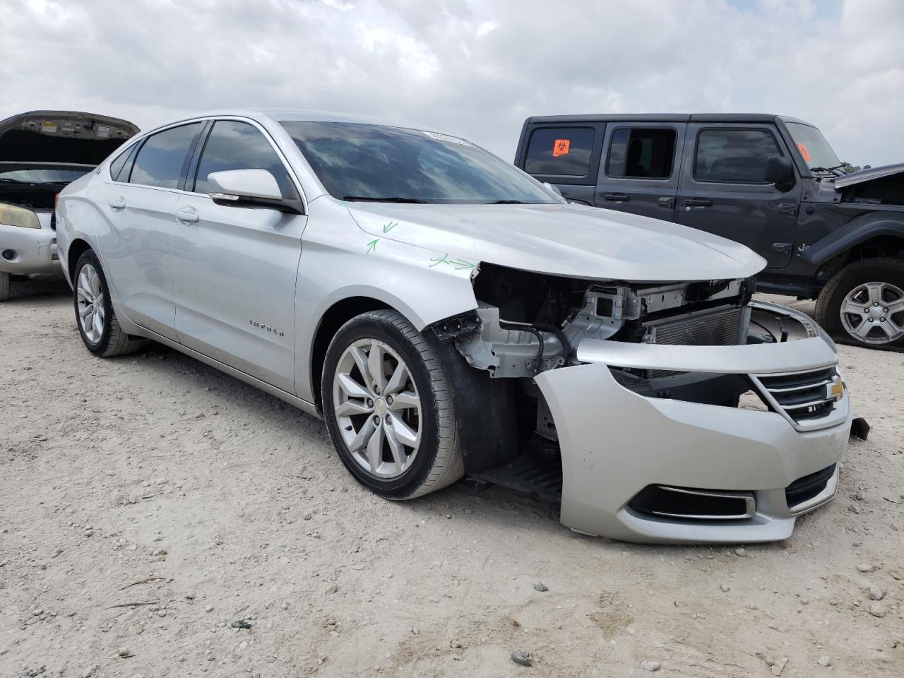 CHEVROLET IMPALA LT 2017 with VIN 1G1105SA1HU168525 - Photo from auction