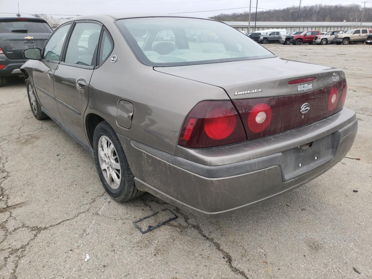 Photo 3 from auction – 2003 CHEVROLET IMPALA with VIN 2G1WF52E939408983