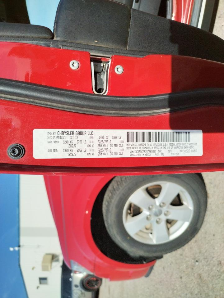 Photo 10 from auction – 2013 DODGE JOURNEY SE with VIN 3C4PDCAB2DT565637