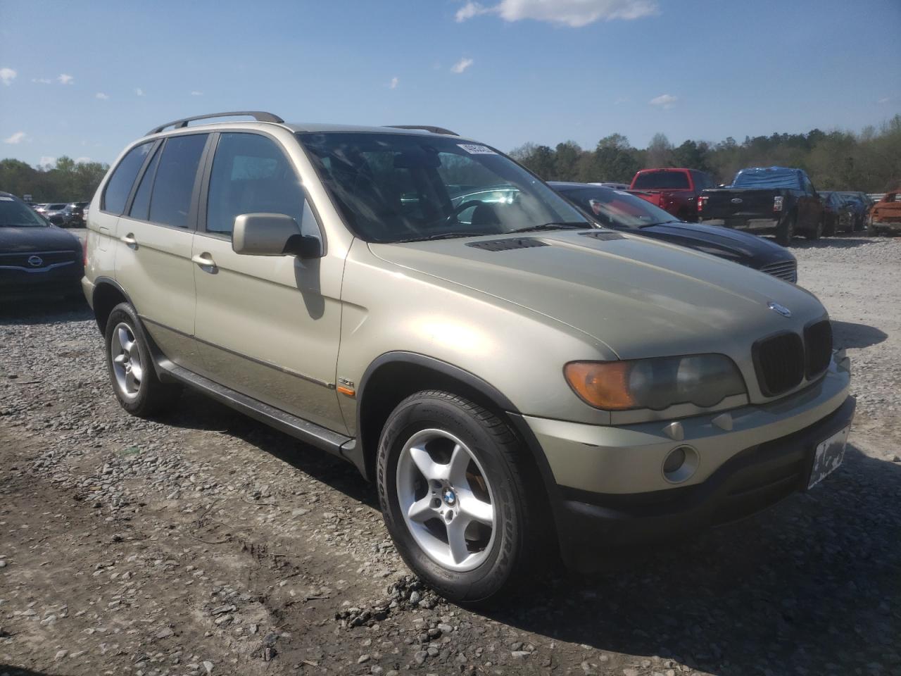BMW X5 3.0I 2002 with VIN 5UXFA53542LP28884 - Photo from auction