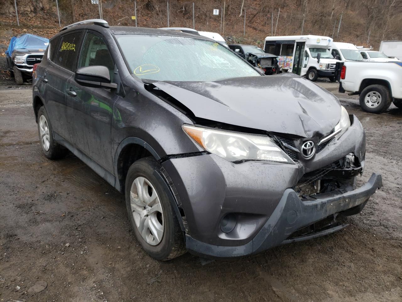 TOYOTA RAV4 LE 2013 with VIN 2T3BFREV8DW009238 - Photo from auction