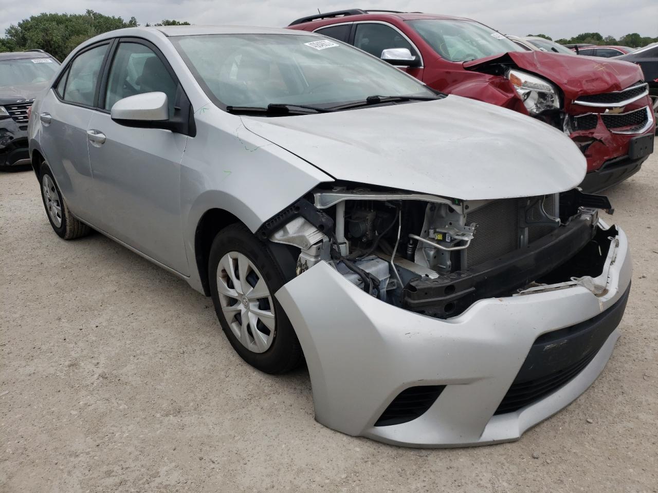 TOYOTA COROLLA L 2015 with VIN 2T1BURHE2FC470627 - Photo from auction