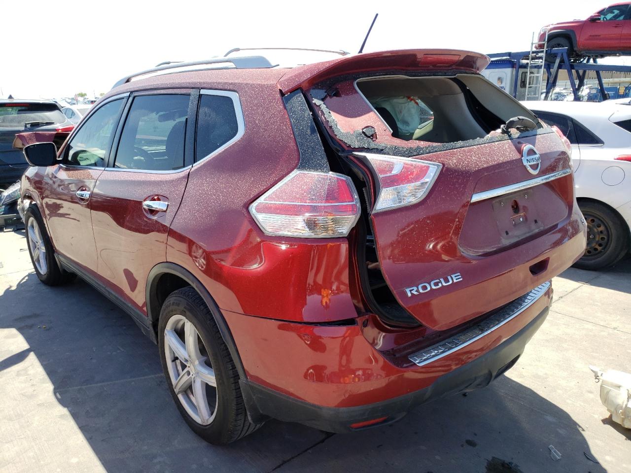 Photo 3 from auction – 2016 NISSAN ROGUE S with VIN 5N1AT2MT5GC867720