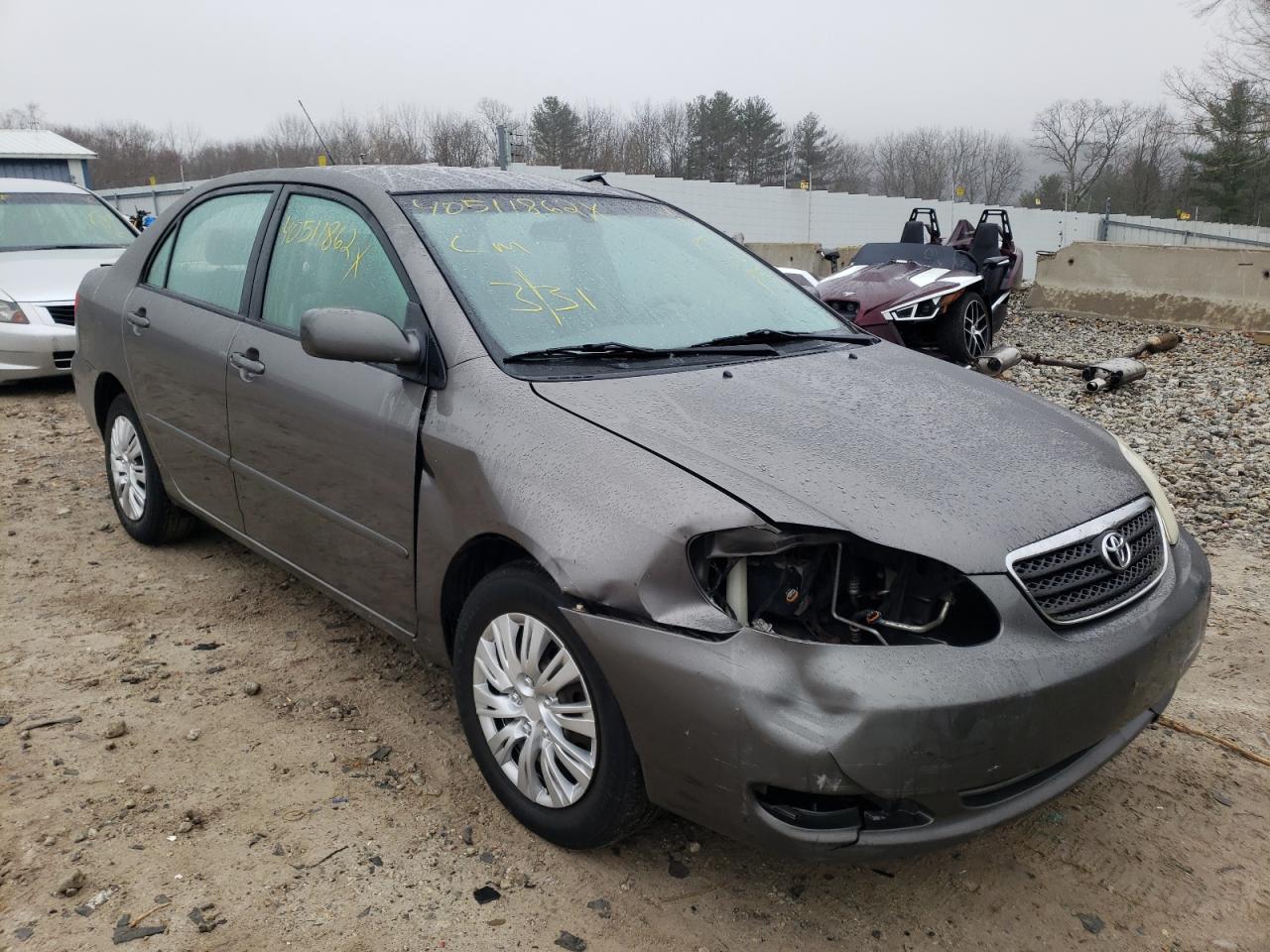 TOYOTA COROLLA CE 2008 with VIN 1NXBR32E58Z022990 - Photo from auction