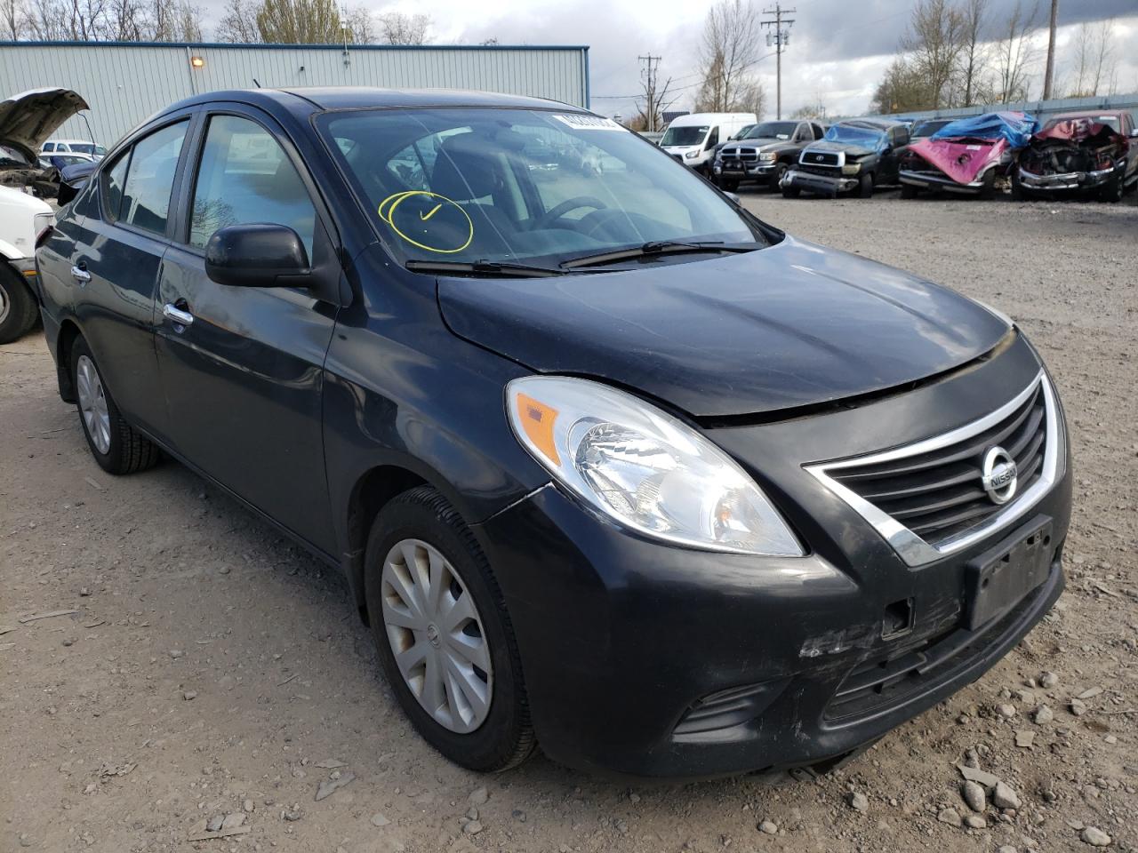 NISSAN VERSA S 2013 with VIN 3N1CN7AP6DL883052 - Photo from auction