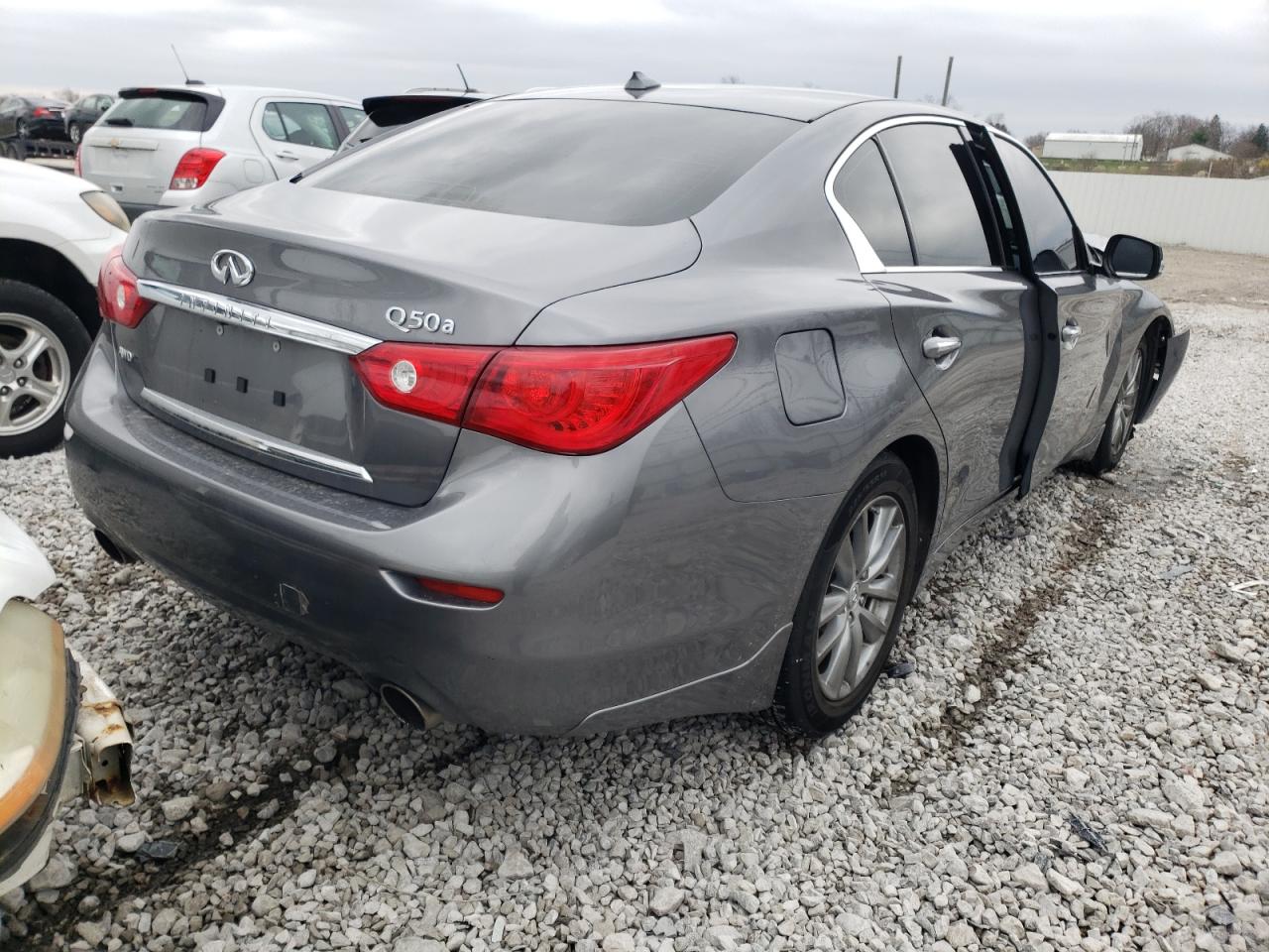 Photo 4 from auction – 2014 INFINITI Q50 BASE with VIN JN1BV7AR3EM704566