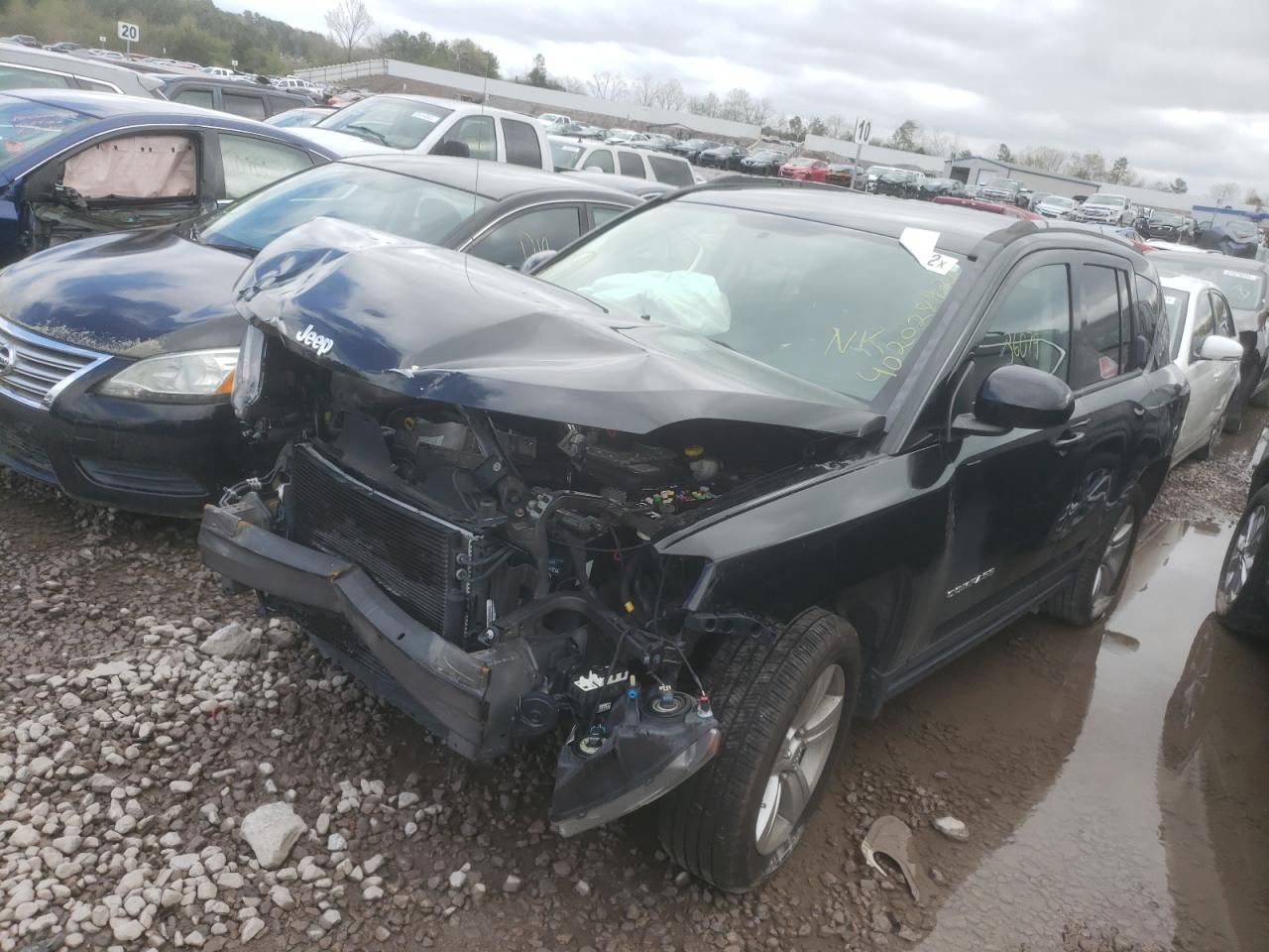 Photo 2 from auction – 2017 JEEP COMPASS LA with VIN 1C4NJCEA4HD141373