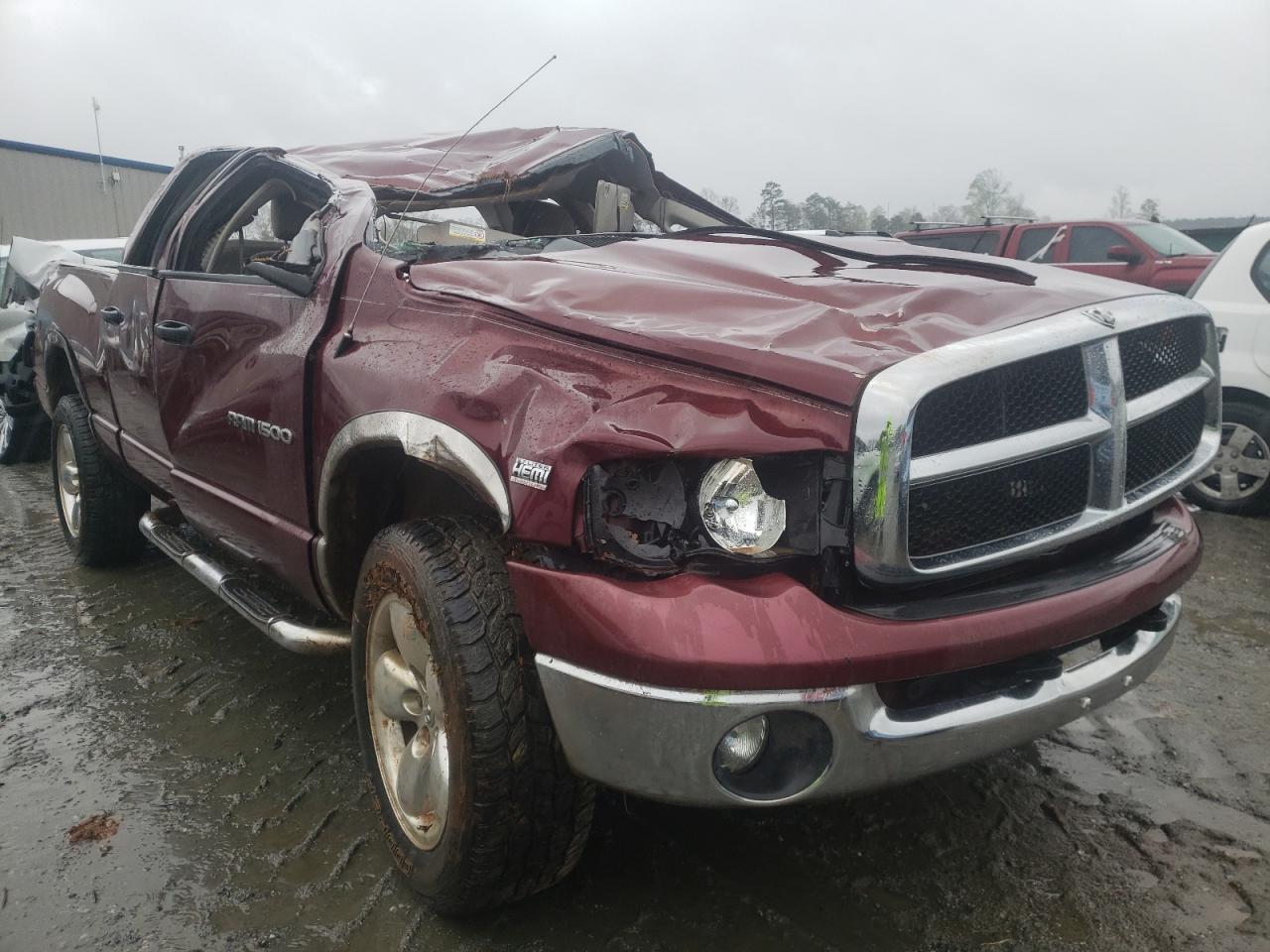 DODGE RAM 1500 S 2003 with VIN 1D7HU18D43S332316 - Photo from auction