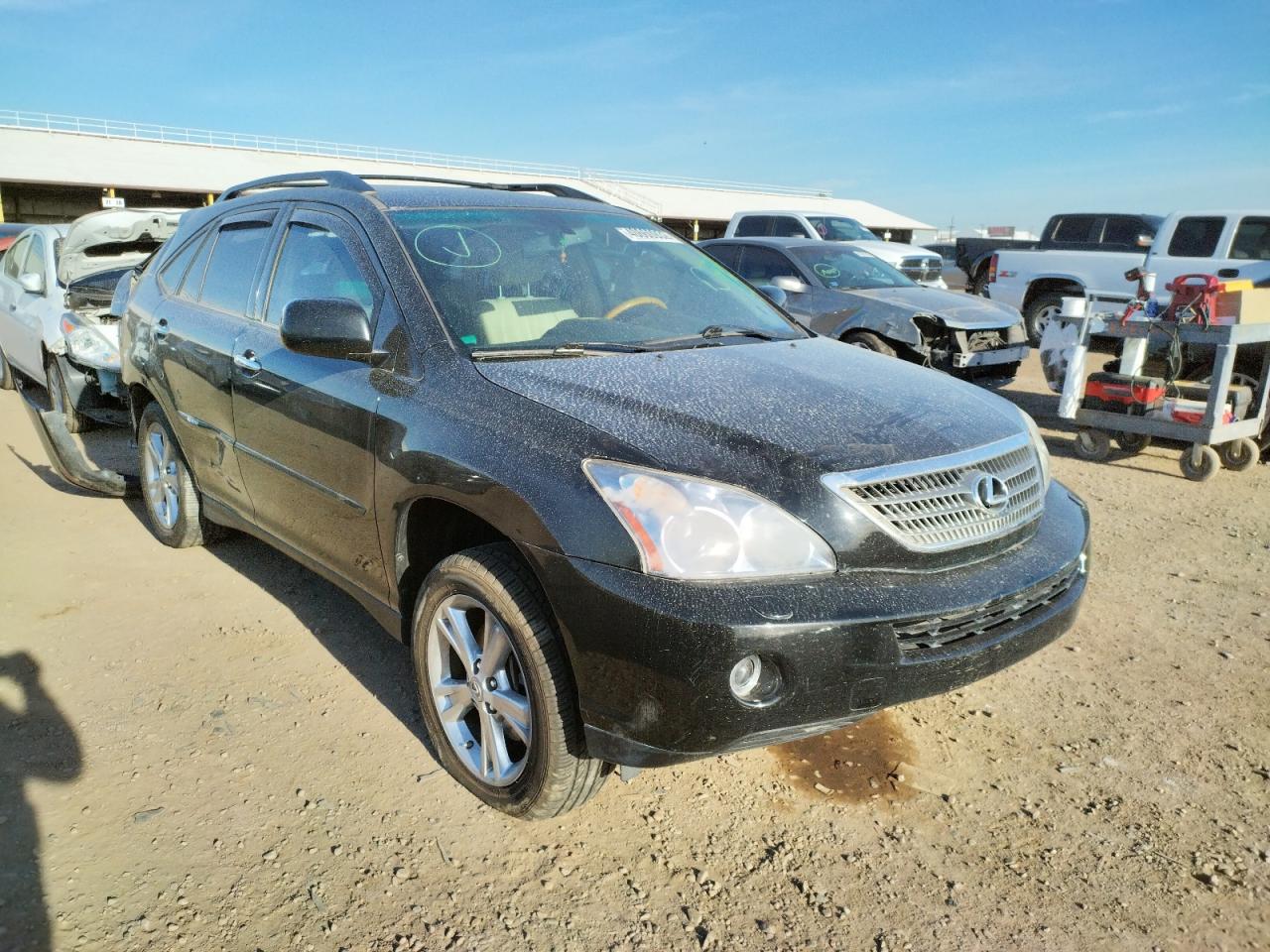 LEXUS RX 400H 2008 with VIN JTJGW31U082007494 - Photo from auction
