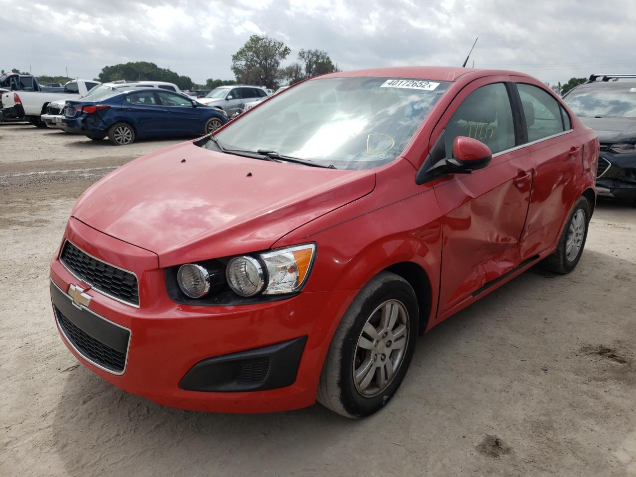 Photo 2 from auction – 2013 CHEVROLET SONIC LT with VIN 1G1JC5SH6D4178711