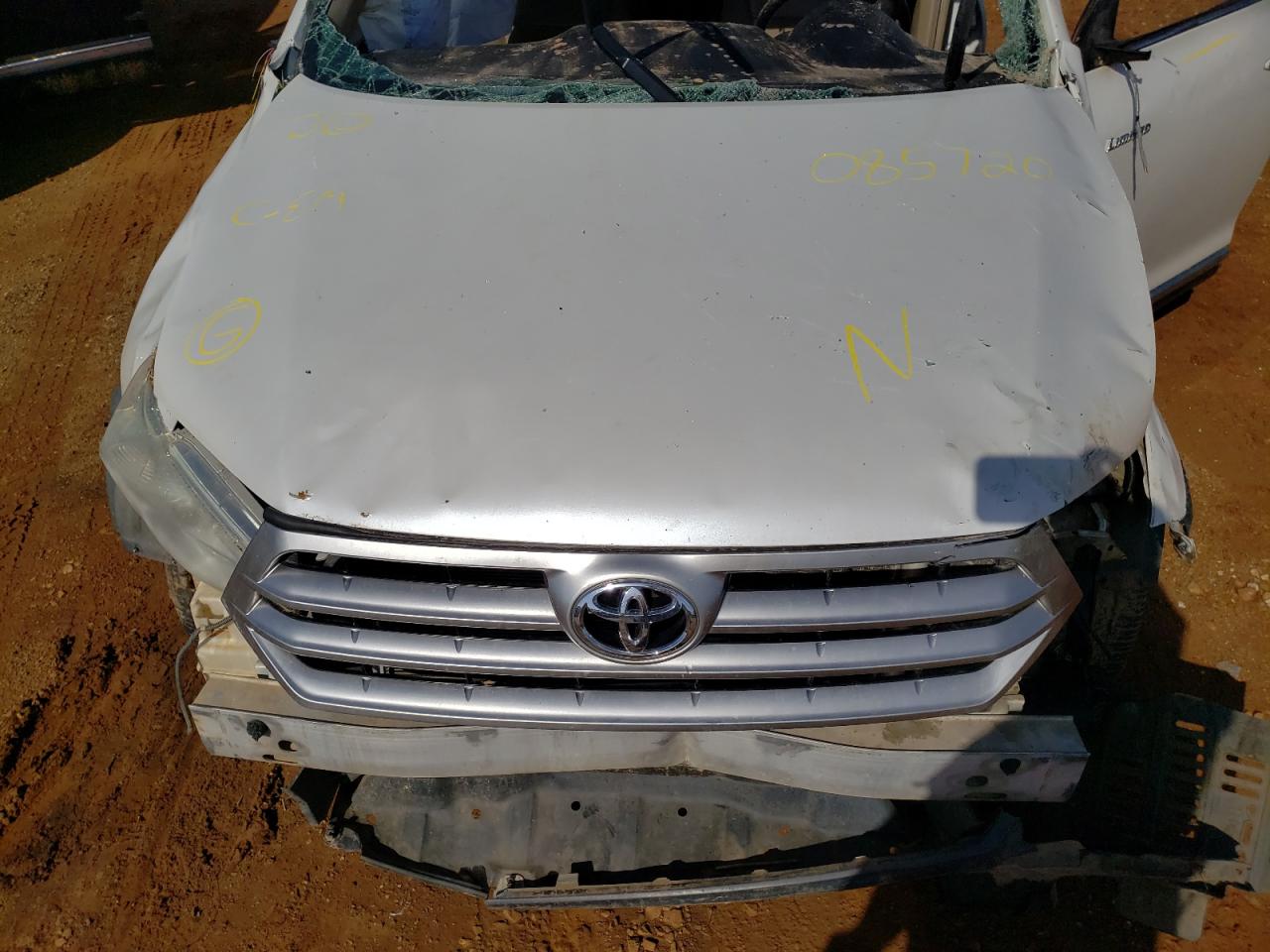 Photo 7 from auction – 2012 TOYOTA HIGHLANDER with VIN 5TDYK3EH8CS085720