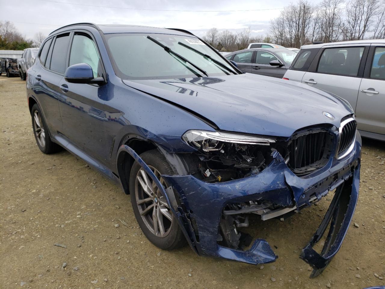 BMW X3 XDRIVE3 2021 with VIN 5UXTY5C00M9F46556 - Photo from auction