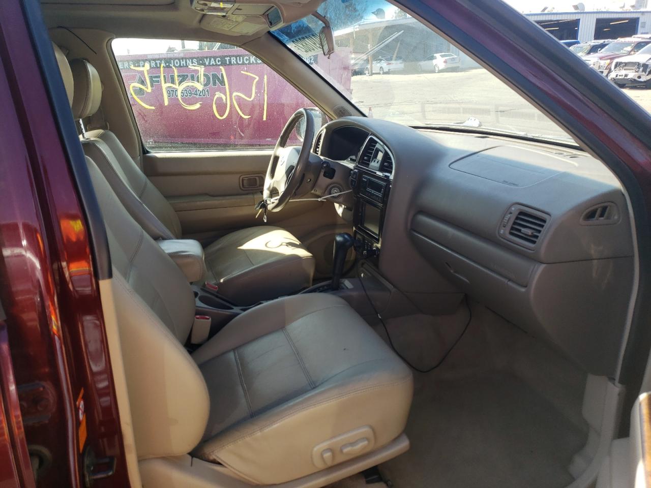 Photo 5 from auction – 2002 NISSAN PATHFINDER with VIN JN8DR09Y02W715560
