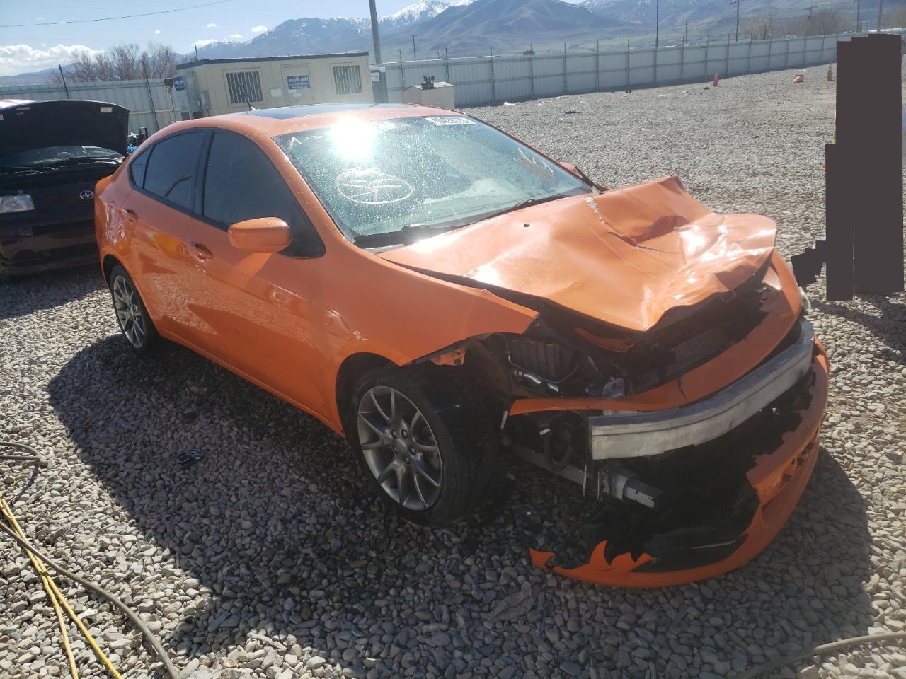 DODGE DART SXT 2014 with VIN 1C3CDFBB9ED719710 - Photo from auction