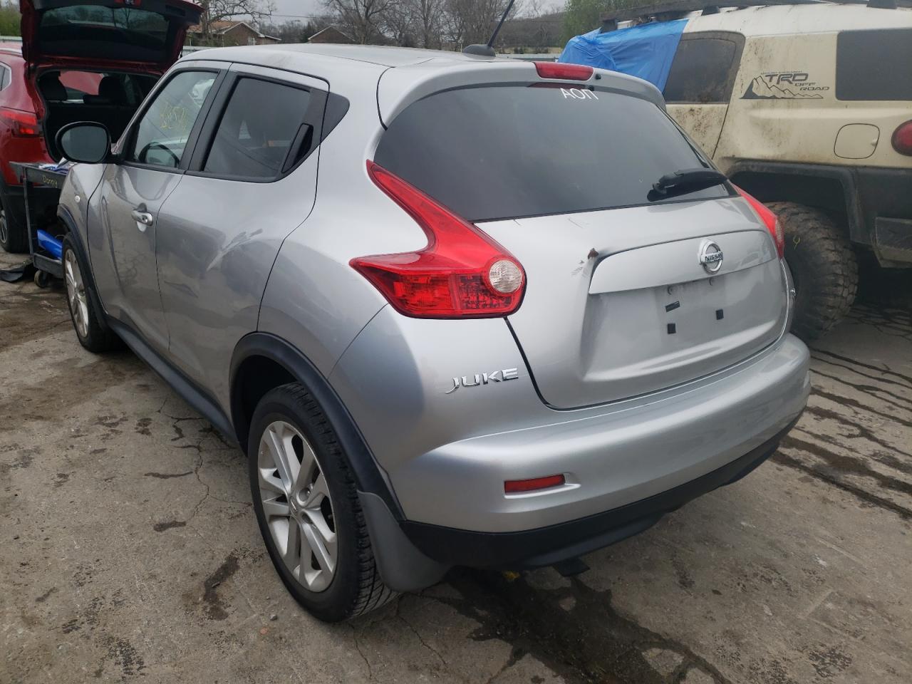 Photo 3 from auction – 2011 NISSAN JUKE S with VIN JN8AF5MR3BT017518