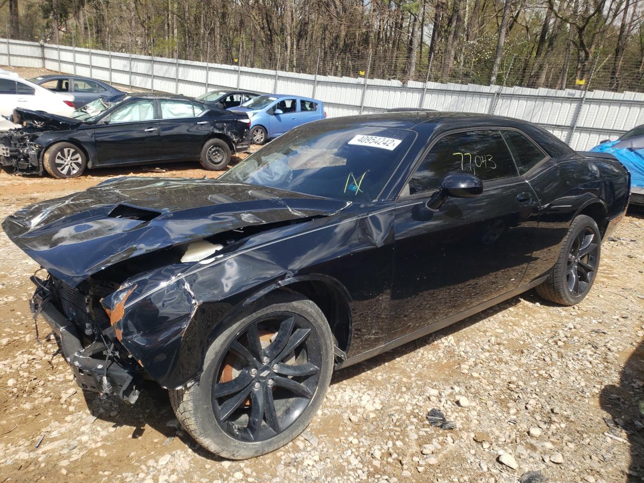 Photo 2 from auction – 2018 DODGE CHALLENGER with VIN 2C3CDZAG1JH172606