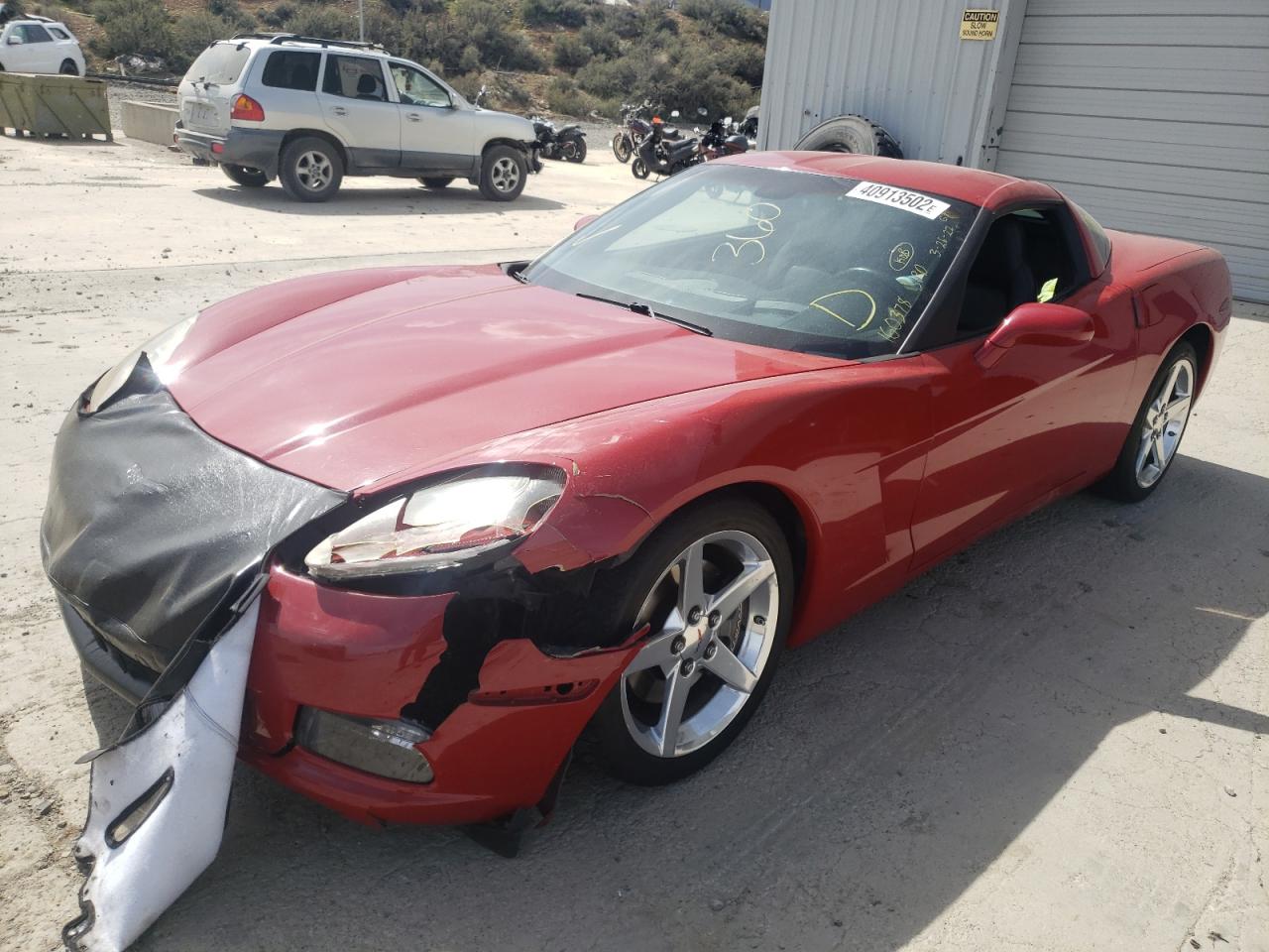 Photo 2 from auction – 2005 CHEVROLET CORVETTE with VIN 1G1YY24U055100364