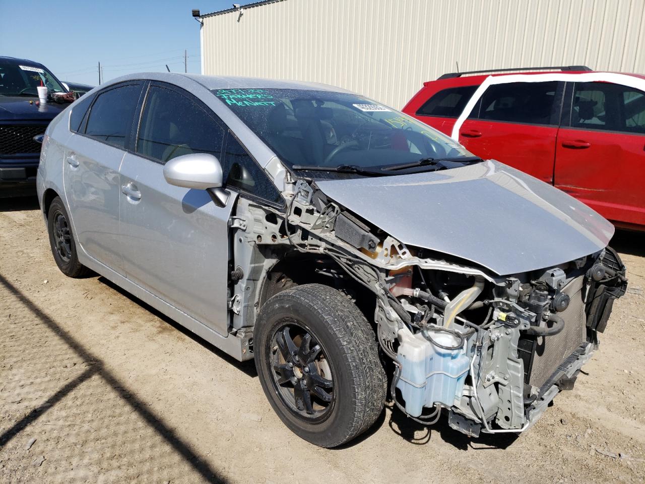 TOYOTA PRIUS 2013 with VIN JTDKN3DU1D5557372 - Photo from auction