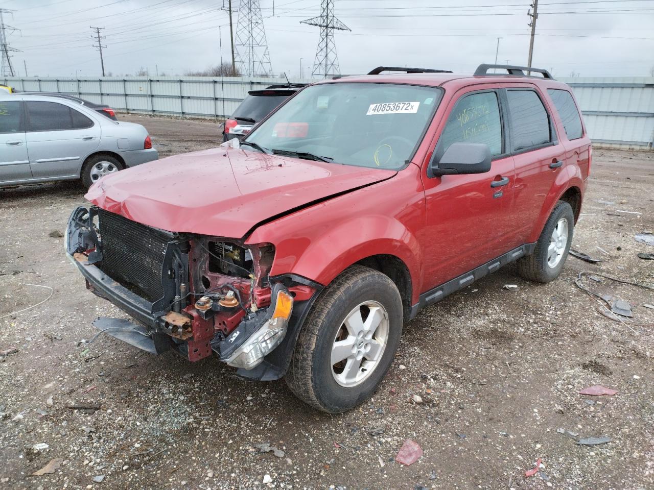 Photo 2 from auction – 2010 FORD ESCAPE XLT with VIN 1FMCU0DG0AKD26973