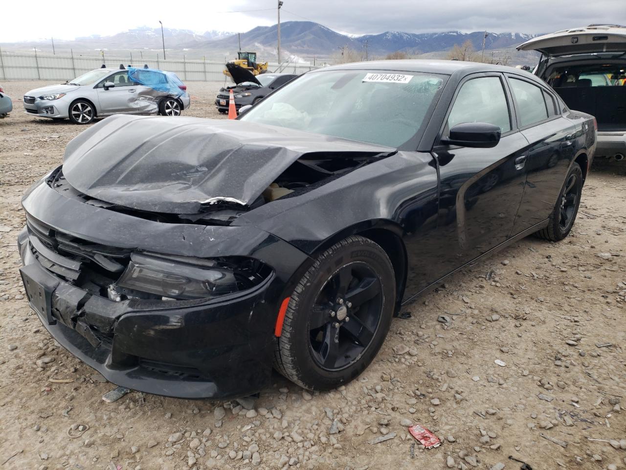 Photo 2 from auction – 2016 DODGE CHARGER SX with VIN 2C3CDXHG1GH235268