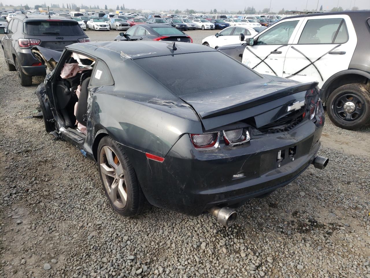 Photo 3 from auction – 2012 CHEVROLET CAMARO SS with VIN 2G1FJ1EJ1C9161376