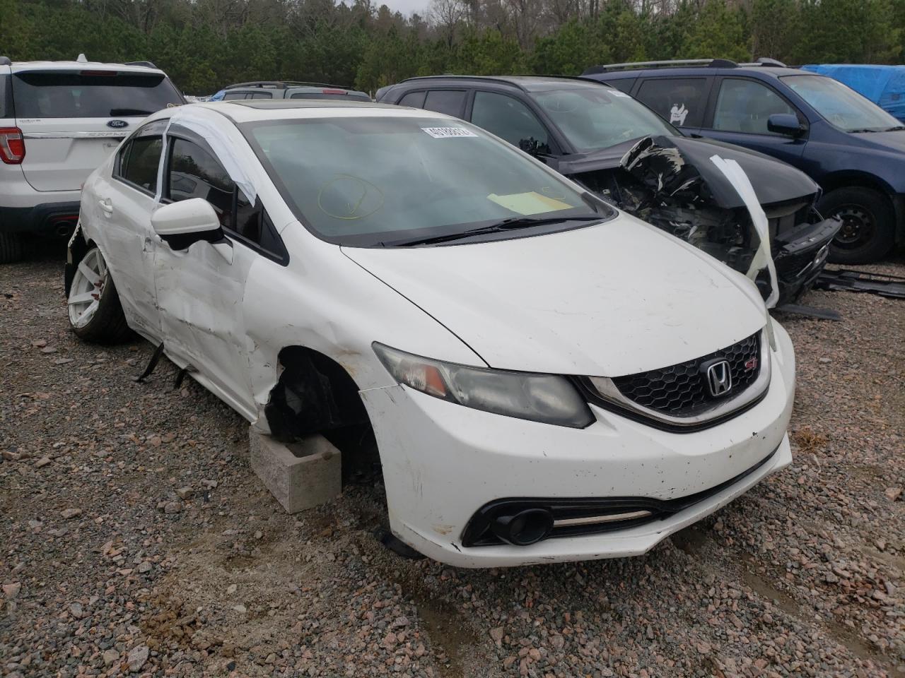 HONDA CIVIC SI 2014 with VIN 2HGFB6E59EH702138 - Photo from auction