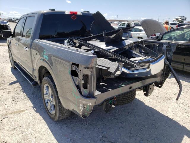 Photo 3 from auction – 2021 FORD F150 SUPER with VIN 1FTEW1C52MKD21498