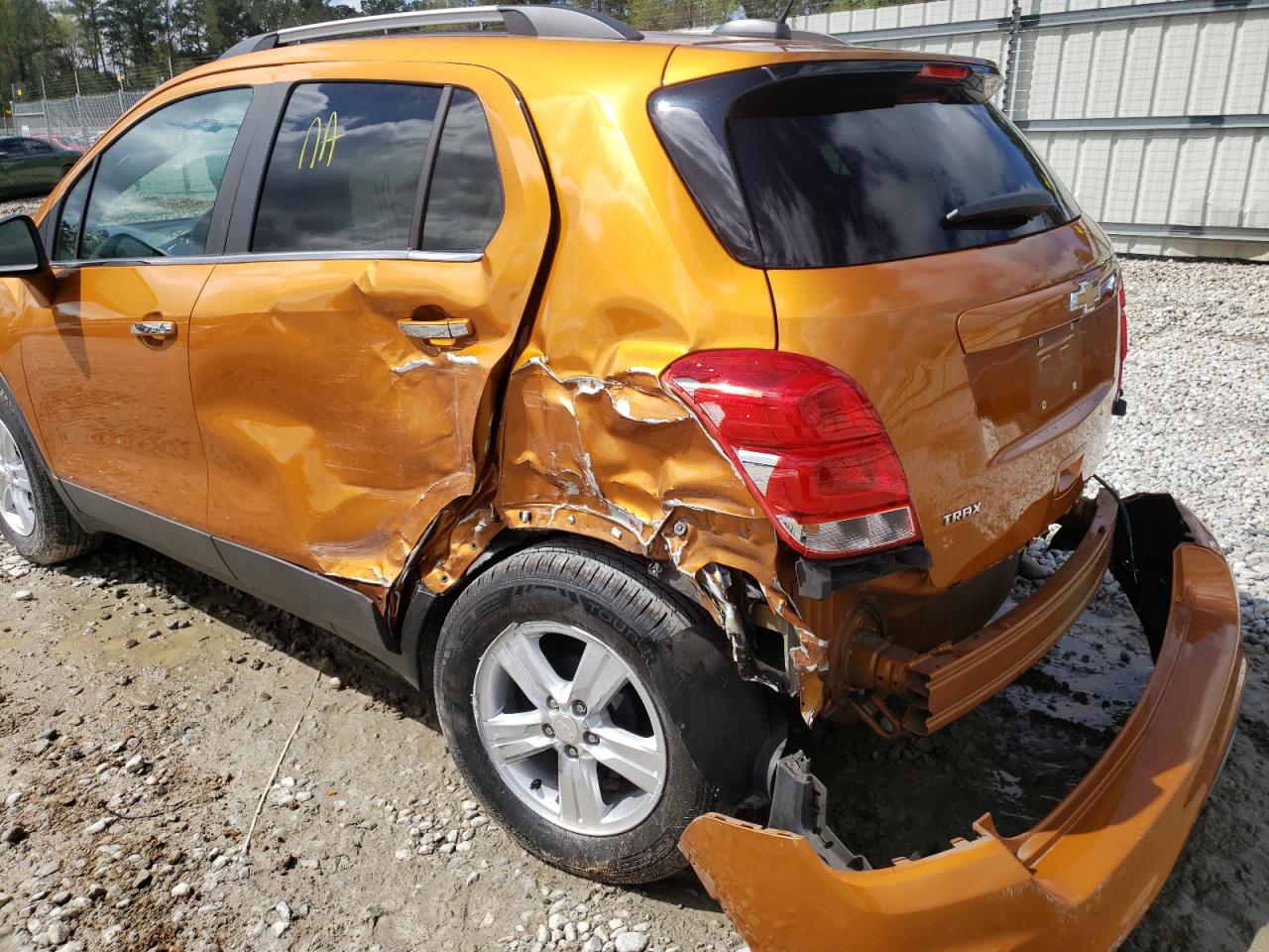 Photo 9 from auction – 2017 CHEVROLET TRAX 1LT with VIN 3GNCJLSB6HL145690