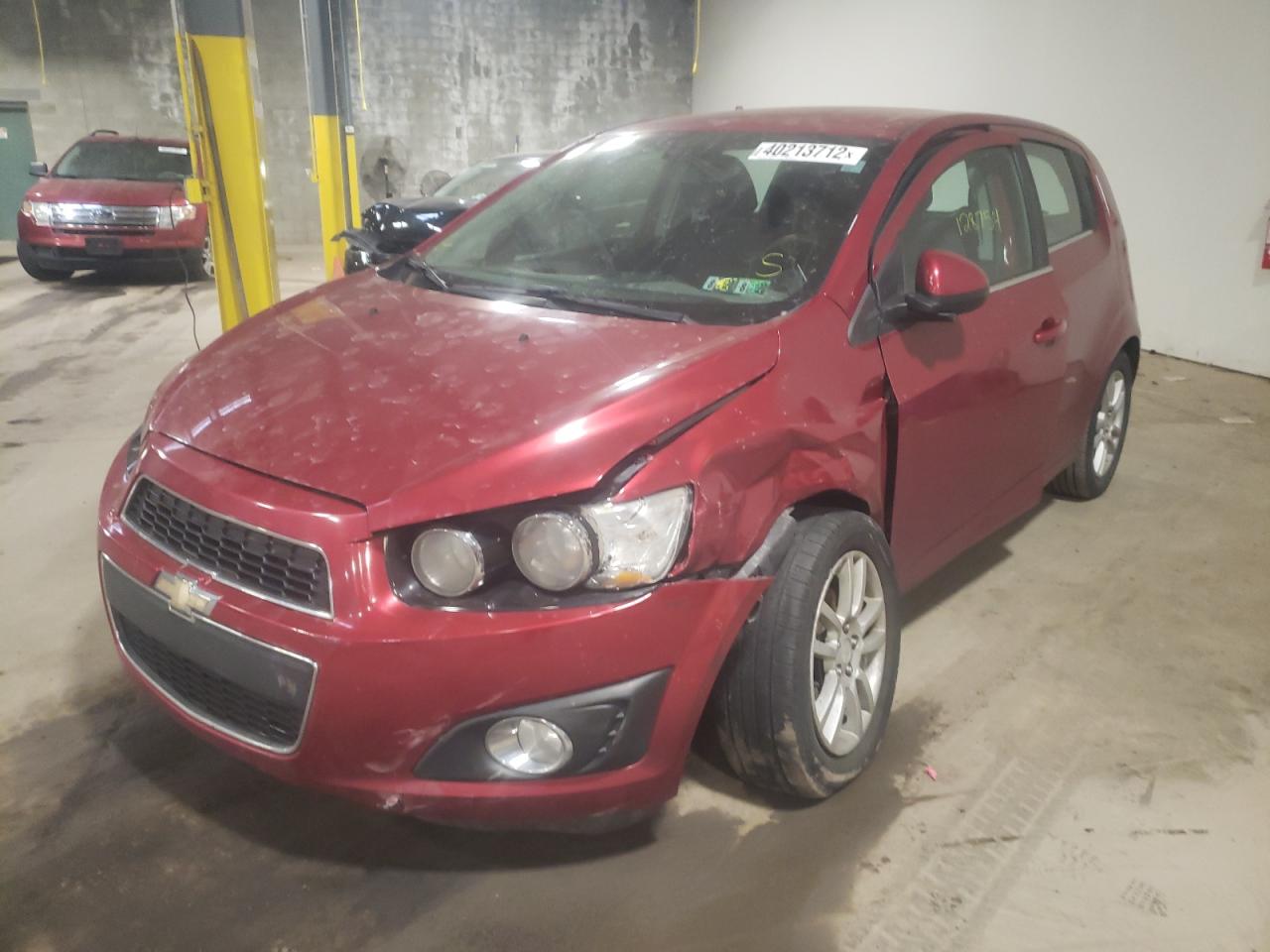 Photo 2 from auction – 2013 CHEVROLET SONIC LT with VIN 1G1JC6SG4D4215090