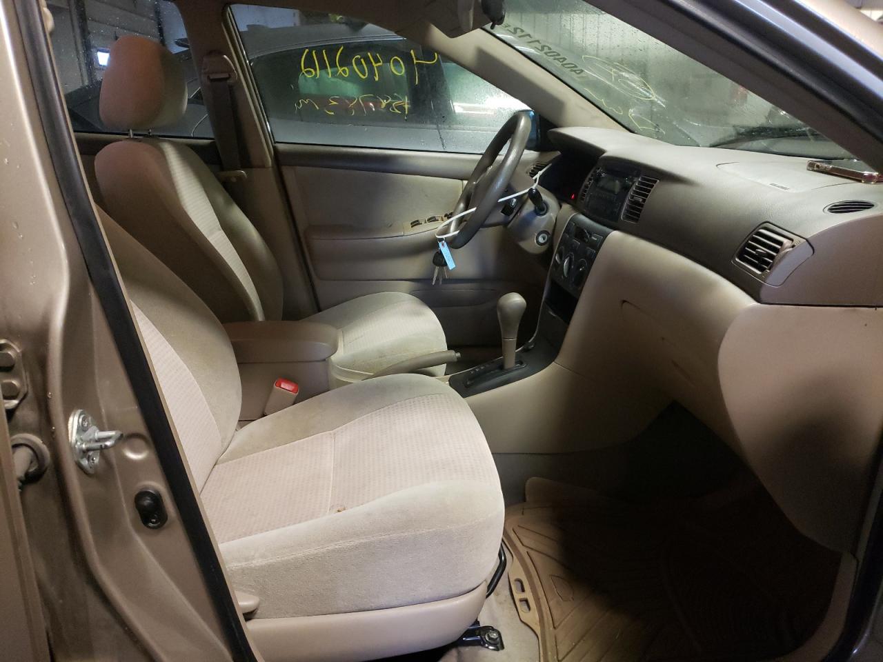 Photo 5 from auction – 2007 TOYOTA COROLLA CE with VIN 1NXBR32E47Z929471