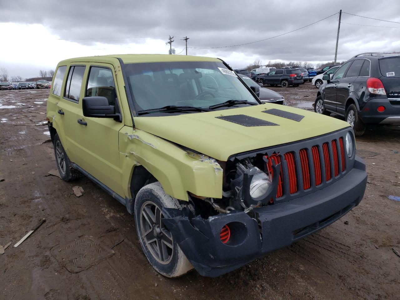 Photo 1 from auction – 2008 JEEP PATRIOT SP with VIN 1J8FF28W28D723004