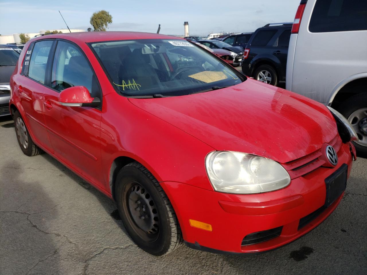 Photo 1 from auction – 2007 VOLKSWAGEN RABBIT with VIN WVWDR71K67W275539
