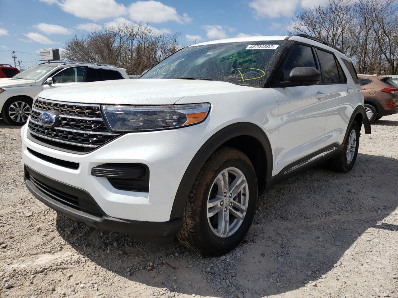Photo 2 from auction – 2021 FORD EXPLORER X with VIN 1FMSK8DH9MGC02815